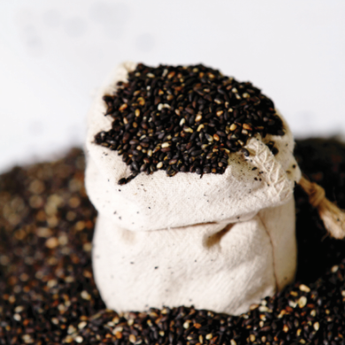 Roasted black sesame seeds(Deeply roasted)