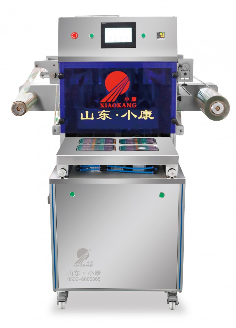 Semi automatic tray MAP/VSP vacuum packaging machine-DH-Q
