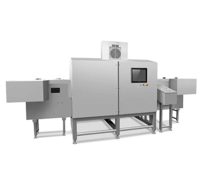 Dual-beam X-ray inspection system for cans, jars, bottles