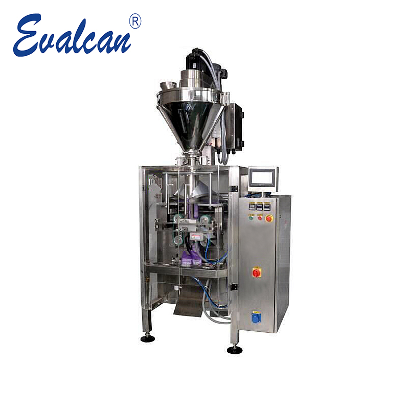 Automatic vertical milk powder pillow bag packing machine with auger filler-