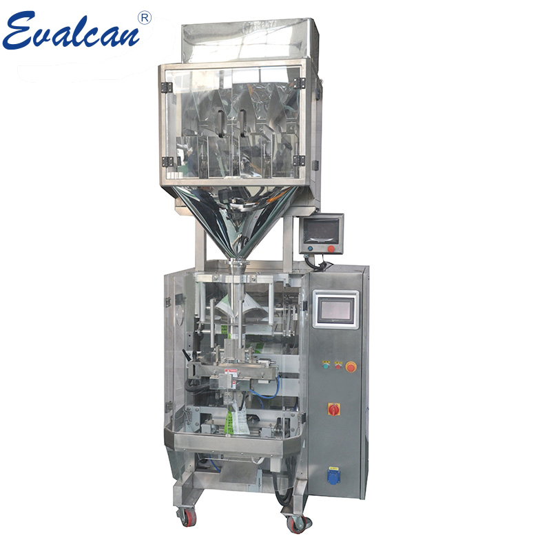 Automatic sugar bag forming filling sealing packing machine with volumetric cup