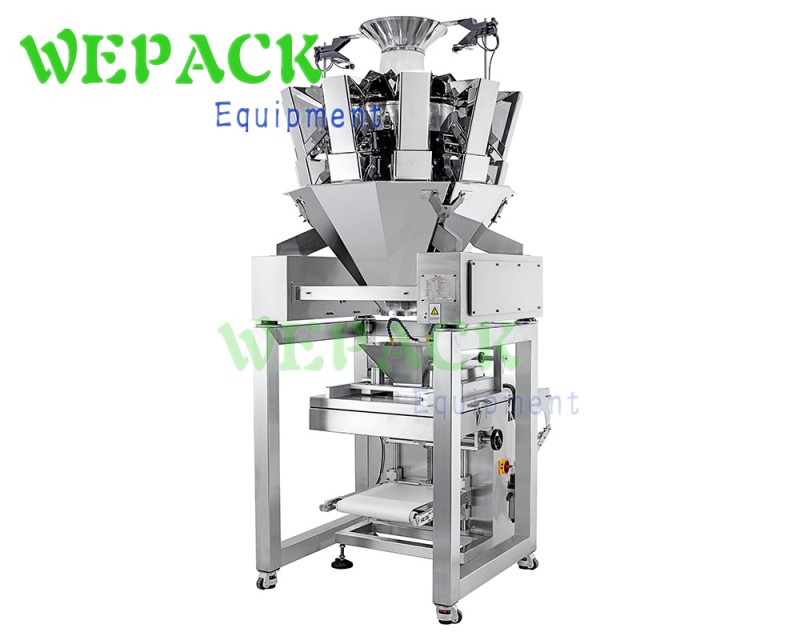 LT300 TUBE FILM PACKING MACHINE WITH MULTIHEAD WEIGHER