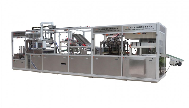 CD-650H Automatic Paper Blister Packing Machine