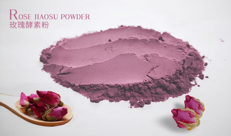 Rose jiaosu powder