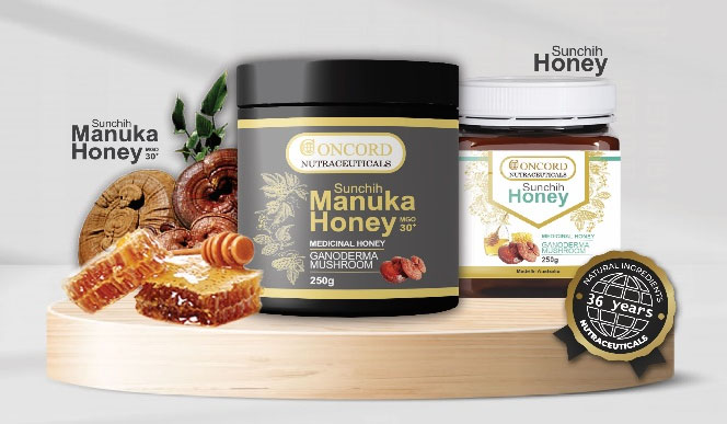 Moluka Lucid Ganoderma Honey/ Concord Sunchih Honey