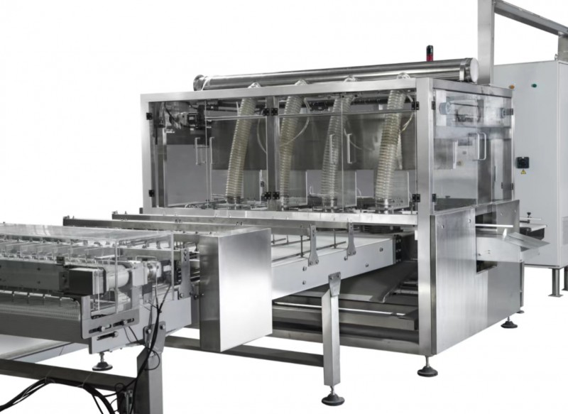 Automatic Paper Cup Loading & Tin Loading System for cookies
