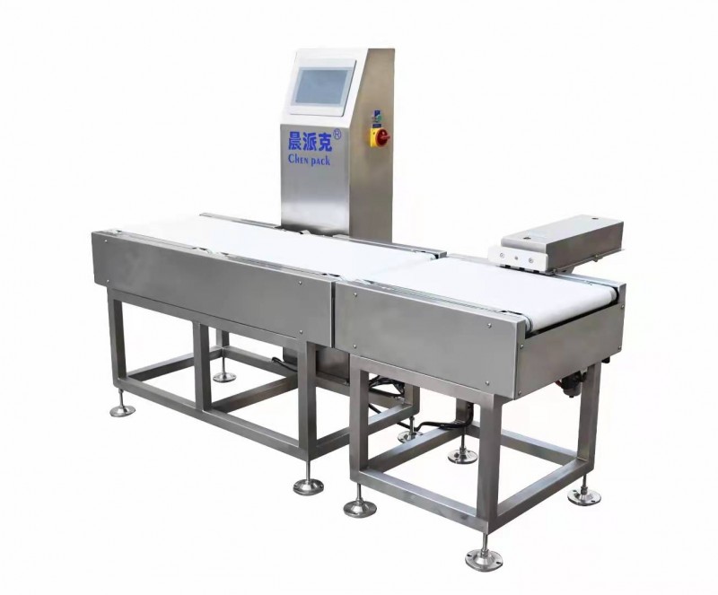 Weighing and eliminating machine