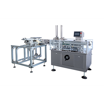 Pillow package automatic cartoning machine