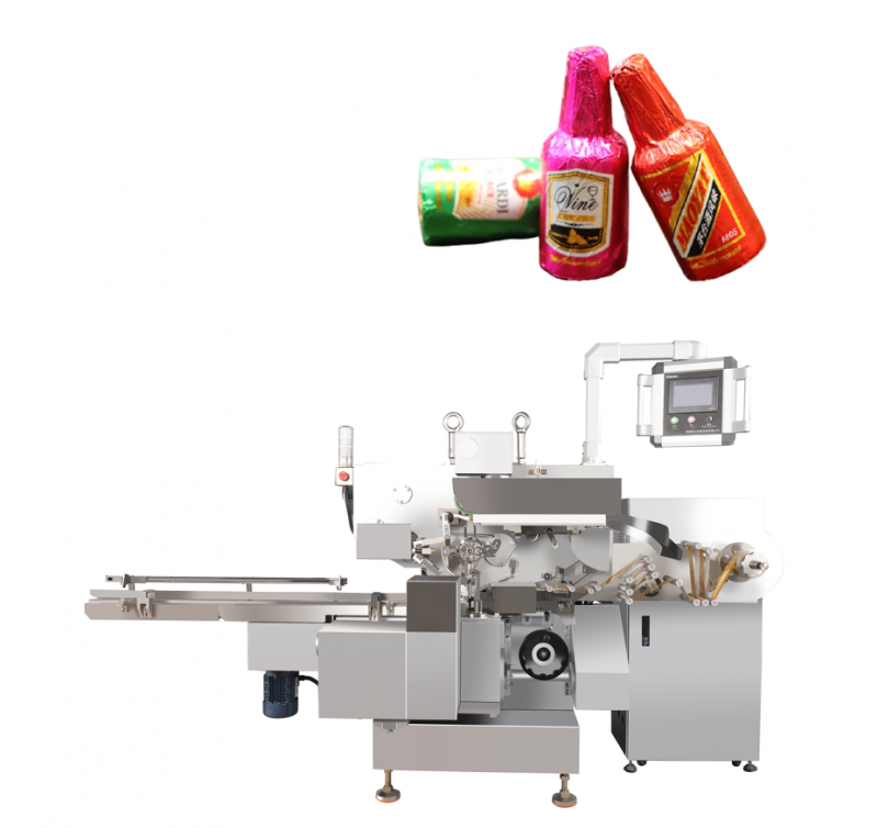 Chocolate Bottle Foil Packing Machine
