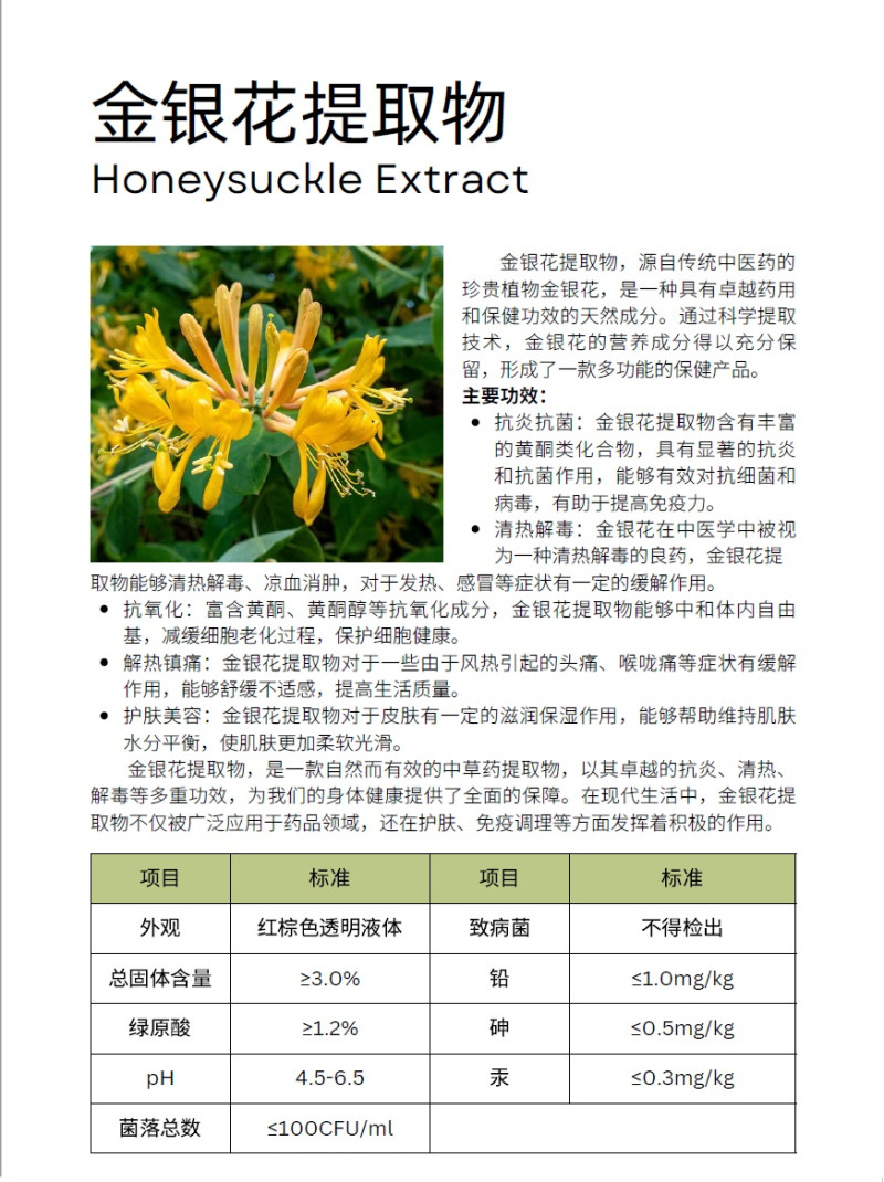 Honeysuckle Extract