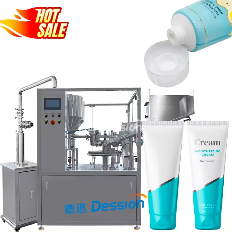 Toothpaste facial cleanser hose filling machine