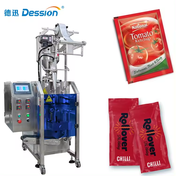 In Stock Automatic Tomato Sauce Bag Filling Packaging Machine Tomato Paste Packing Machine Ketchup S