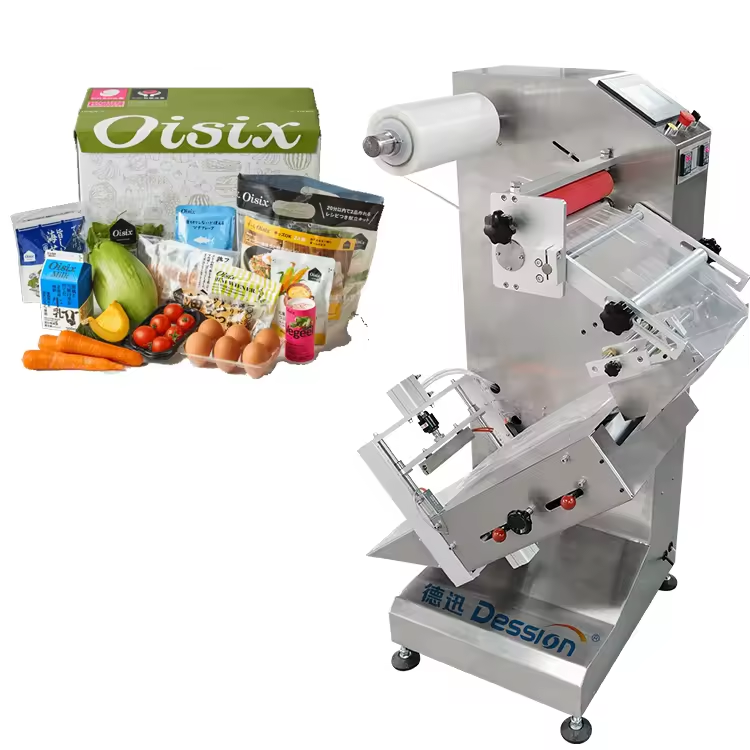 Automatic Supermarket Biodegradable Flow Wrapping Machine For Groceries Packing Machine Snack Food P