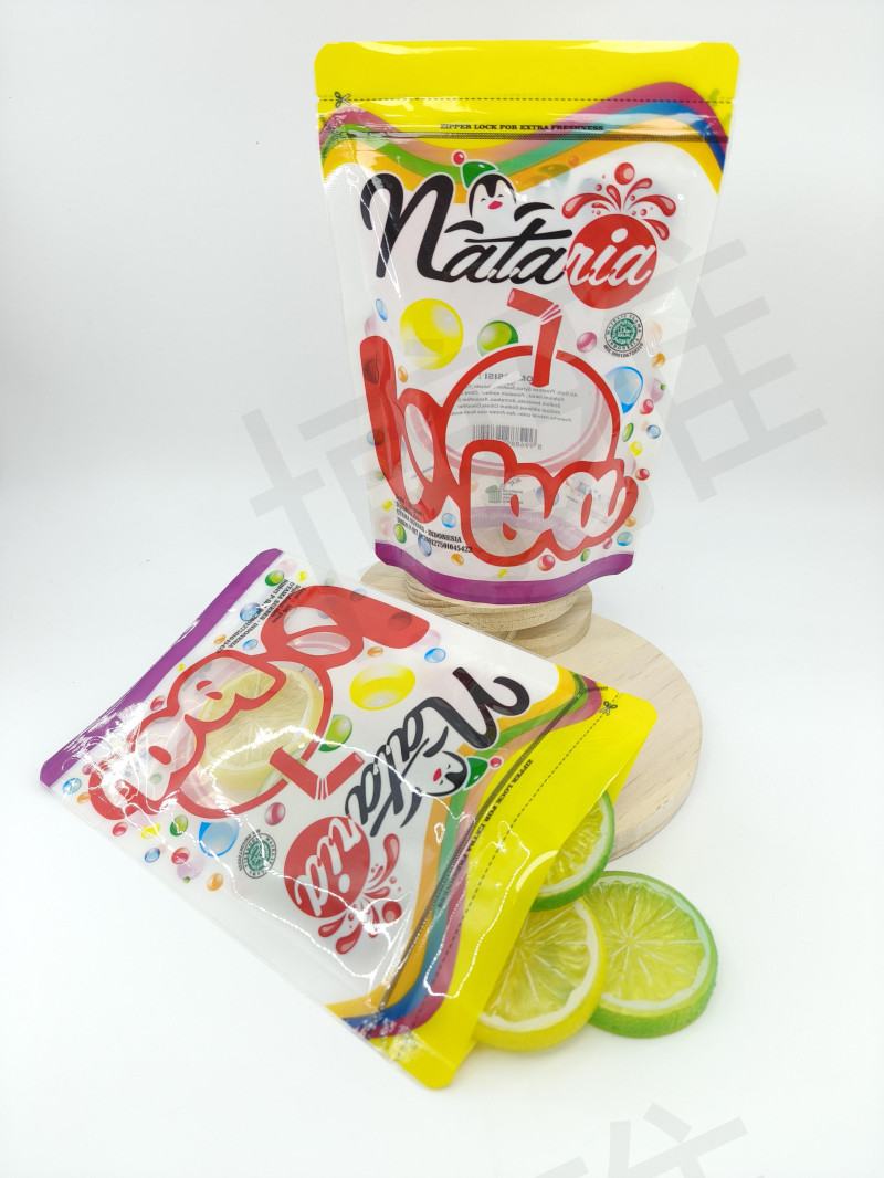  Stand up pouch with zipper