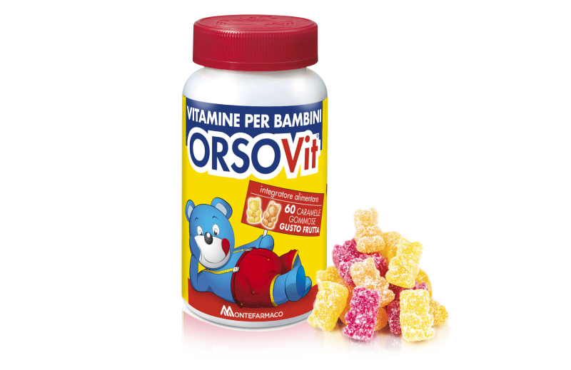 Orsovit® 60 gummy-bear shaped candies