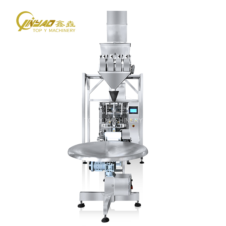 Granule Products Vertical Filling and Packaging Machine with Linear Weigher