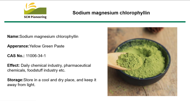 Sodium magnesium chlorophyllin