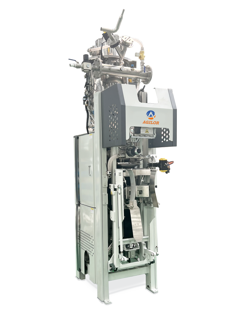 Pneumatic feeding packing machine