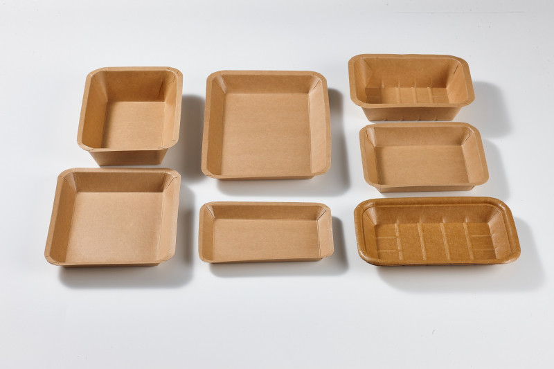 fruit and vegetable paper food tray