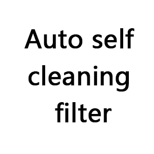 Auto self-cleaning filter
