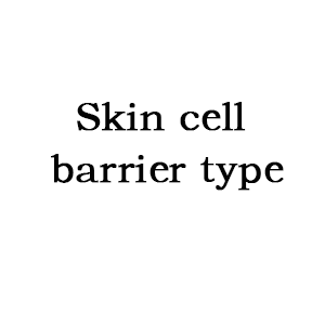 Skin cell barrier type