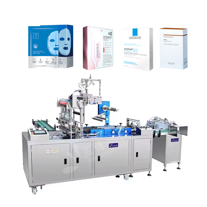 SX-750  Fully Automatic High-Performance Facial Mask Shrink Wrapping Machine