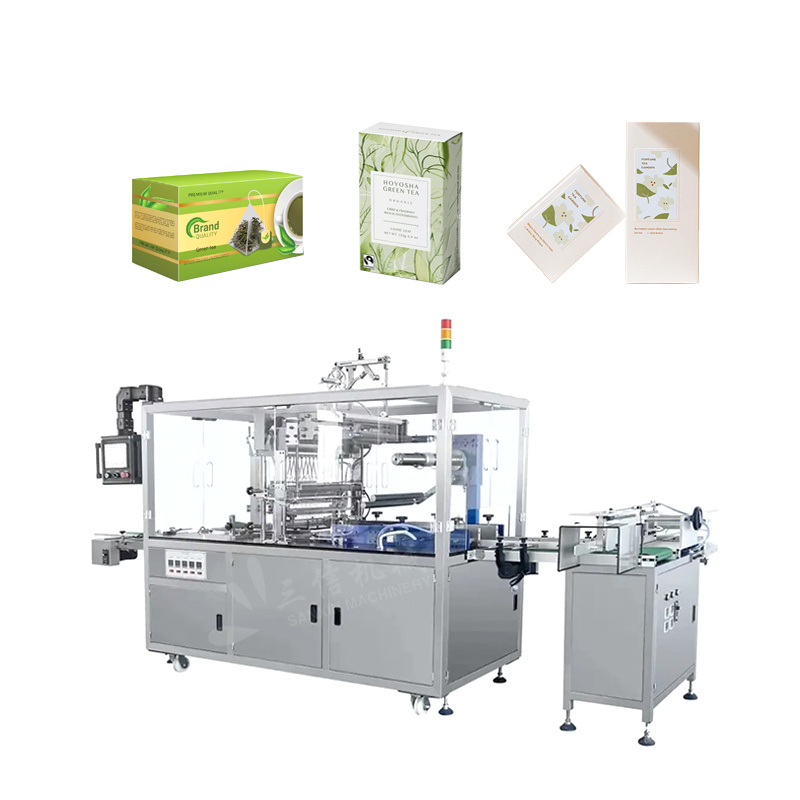SX-800B  Fully Automatic Transparent film three-dimensional Tea packaging machine