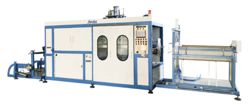 Semi Automatic PLC Controlled Vacuum Thermoforming Machine