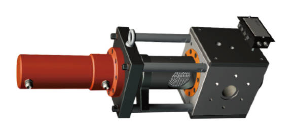 Hydraulic Screen Changer system-single column Hydraulic Screen Changer series