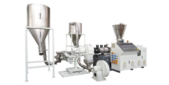 SJZ Series Counter Rotation Conical Twin-screw Pelletizing Machine
