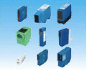 Corner column type built-in amplifier photoelectric