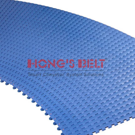 HS-8000A-RC zero contact modular curve belt for logistics with fast and stable running