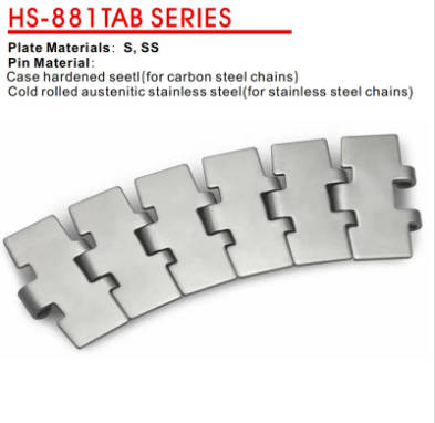 Stainless Steel Chain Belts-HS-881TAB SERIES