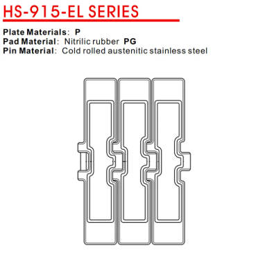 Stainless Steel Chain Belts-HS-915-EL SERIES