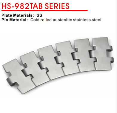 Stainless Steel Chain Belts-HS-982TAB SERIES