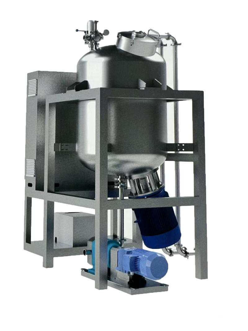 SALAD JUICE EMULSIFICATION MIXING SYSTEM