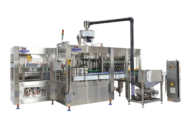 Automatic Carbonated Sparkling Water Bottling Plant Beverage Juice Filling Machine Production Line