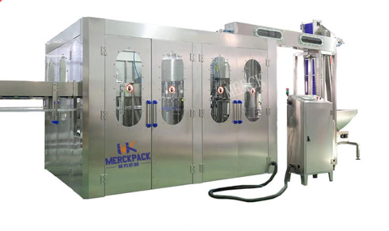 3 in 1 Automatic Production Plant Line Bottle Capping Packing Mineral Pure Water Bottling Liquid Fil