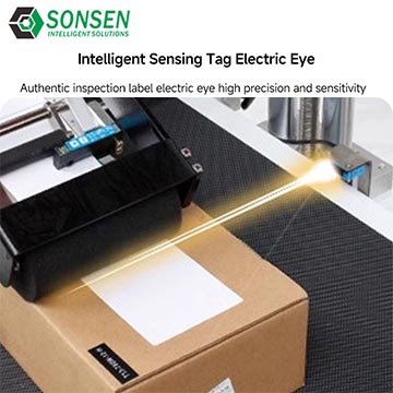 Fully Automatic Labeling Machine for Top and Bottom Surfaces of Box Bags Labeling