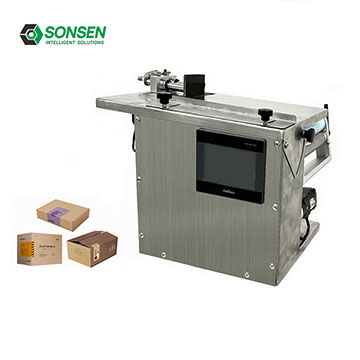 Semi-automatic Corner Right Angle Sealing Labeling Machine