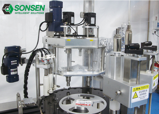 Full Automatic Powder Liquid Vial Filling and Capping Machine for Syringe Glass Bottle