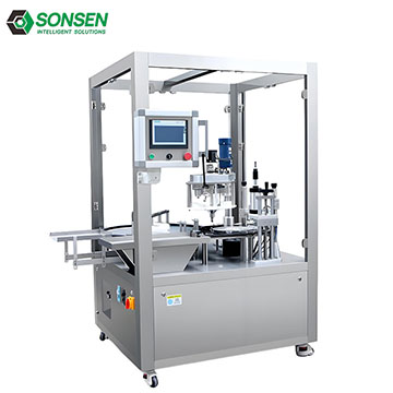 Full Automatic Powder Liquid Vial Filling and Capping Machine for Syringe Glass Bottle