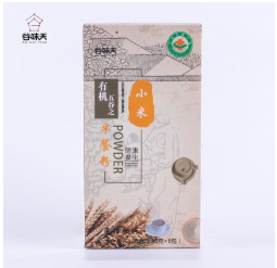 Millet breakfast flour