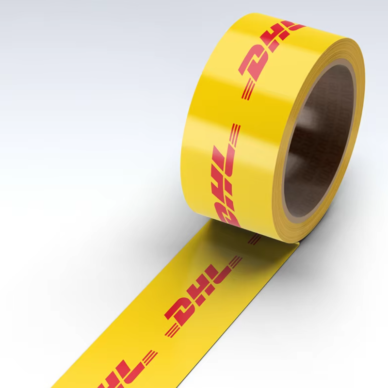 Customized Adhesive BOPP Printed Packing Tape with Logo Heat-Resistant 100y/200y/1000y Carton Sealin