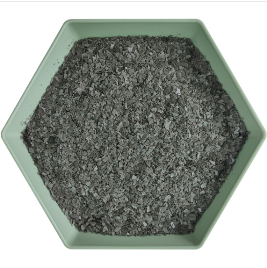 Black sesame cereal flakes