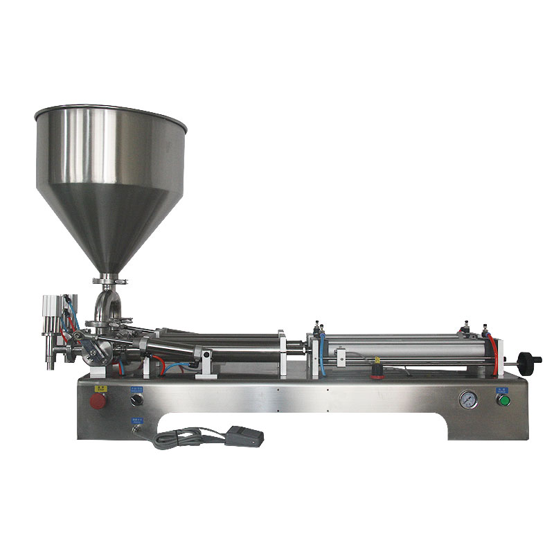 Horizontal paste filling machine