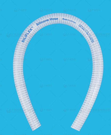 SprialsReinforcedTranslucentSiliconeHose P-1166
