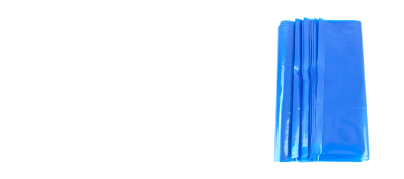 Oem pe bag flat mouth