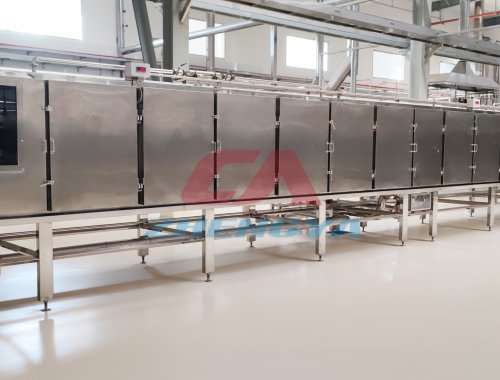 Fried noodle production line - Steamer