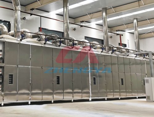 Fried instant noodle production line - Dryer